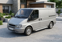 Ford Transit 2000–2014 Bočné nášľapy Maya V2 (2 ks, hliník) fotografia 1