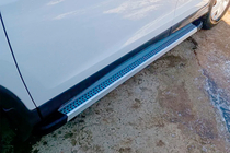 Honda CRV 2012–2016 Bočné nášľapy Maya V2 (2 ks, hliník) fotografia 8