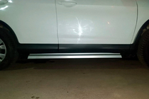 Honda CRV 2012–2016 Bočné nášľapy Maya V2 (2 ks, hliník) fotografia 4