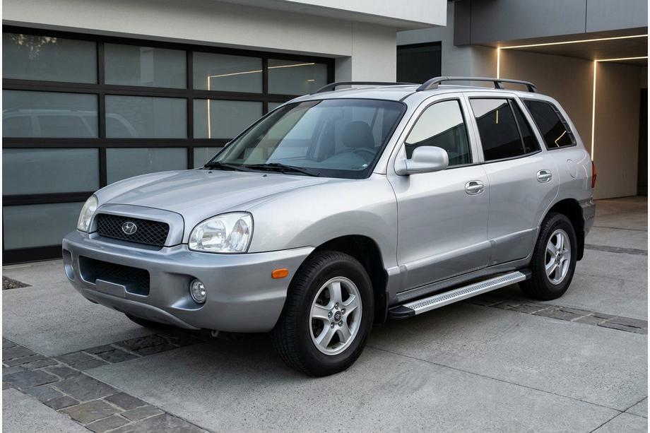 Hyundai Santa Fe 1 2000–2006 Bočné nášľapy Maya V2 (2 ks, hliník) Image