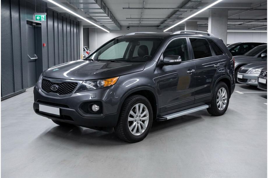 Kia Sorento II XM 2009–2014 Bočné nášľapy Maya V2 (2 ks, hliník) Image