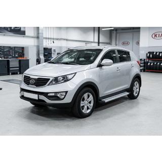 Bočné nášľapy Maya V2 (2 ks, hliník) Kia Sportage 2010–2015 fotografia 1
