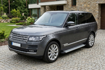 Range Rover IV L405 2013–2021 Bočné nášľapy Maya V2 (2 ks, hliník) fotografia 1