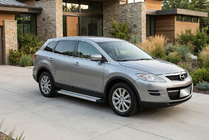 Mazda CX-9 2007–2016 Bočné nášľapy Maya V2 (2 ks, hliník) fotografia 1