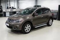Nissan Murano 2008–2014 Bočné nášľapy Maya V2 (2 ks, hliník) fotografia 1
