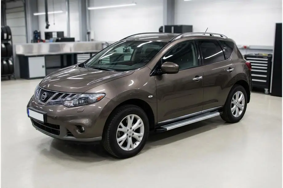 Nissan Murano 2008–2014 Bočné nášľapy Maya V2 (2 ks, hliník) Image