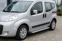 Peugeot Bipper 2008–2017 Bočné nášľapy Maya V2 (2 ks, hliník) fotografia 1