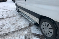 Peugeot Partner 1996–2008 Bočné nášľapy Maya V2 (2 ks, hliník) fotografia 1