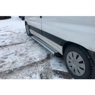 Bočné nášľapy Maya V2 (2 ks, hliník) Peugeot Partner 1996–2008 fotografia 1