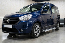 Renault Dokker 2013–2022 Bočné nášľapy Maya V2 (2 ks, hliník) fotografia 1