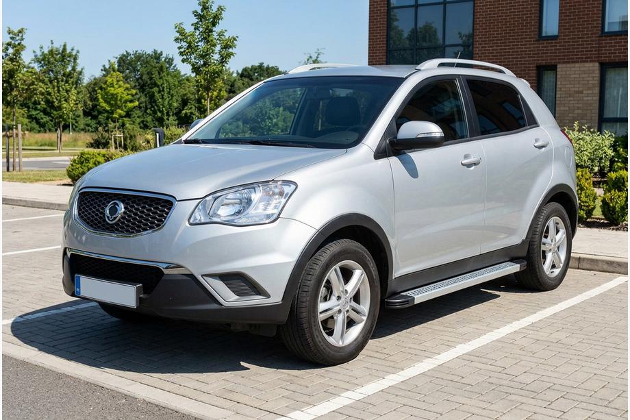 SsangYong Korando 2010–2019 Bočné nášľapy Maya V2 (2 ks, hliník) Image