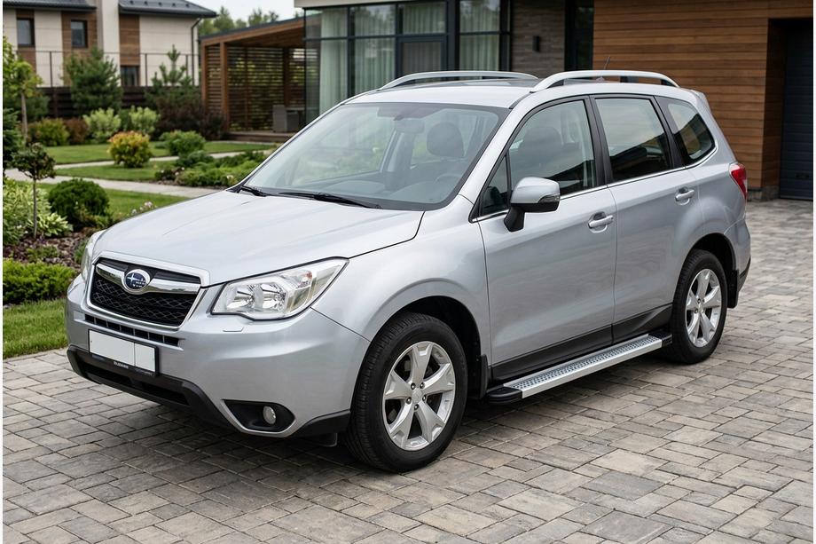 Subaru Forester 2013–2018 Bočné nášľapy Maya V2 (2 ks, hliník) Image
