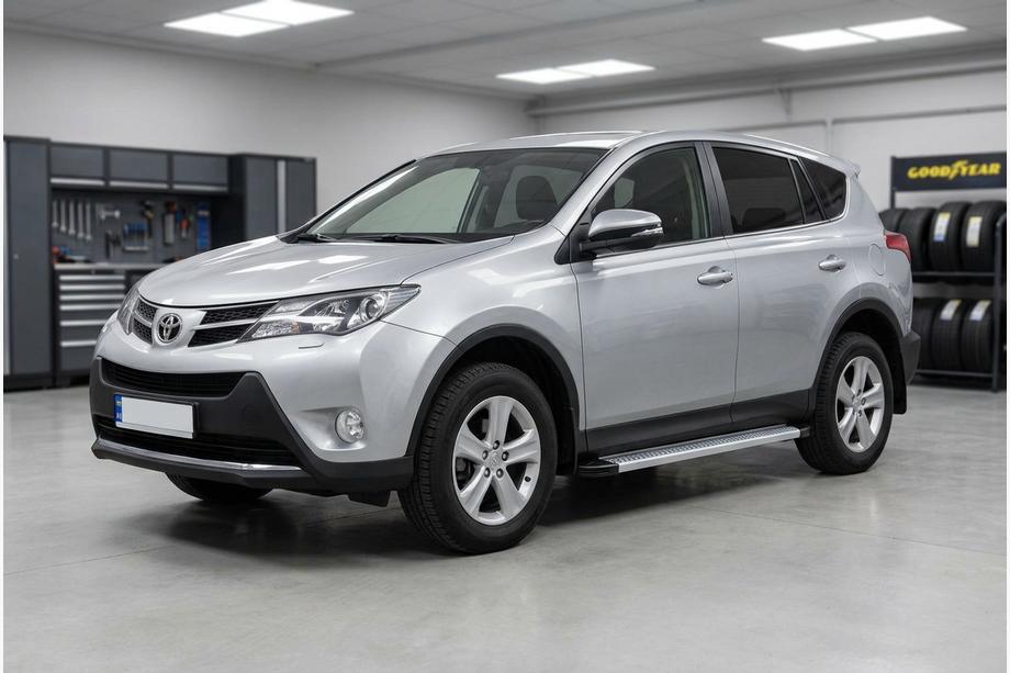 Toyota Rav 4 2013–2018 Bočné nášľapy Maya V2 (2 ks, hliník) Image