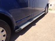 Volkswagen T6 2015–2024 Bočné nášľapy Maya V2 (2 ks, hliník) fotografia 2