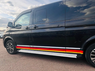 Volkswagen T6 2015–2024 Bočné nášľapy Maya V2 (2 ks, hliník) fotografia 5