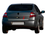 Renault Megane II 2004–2009 Nerezová lišta hrany kufra HB, OmsaLine - talianska nehrdzavejúca oceľ fotografia 5