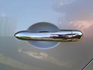 Renault Scenic/Grand 2003–2009 Chrómové kryty kľučiek (4 ks, nerez) Carmos - turecká oceľ fotografia 4