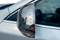 Skoda Octavia II A5 2010–2013 Nerezové kryty spätných zrkadiel (2 ks) Carmos - turecká oceľ fotografia 5