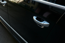 Skoda Superb 2009–2015 Chrómové kryty kľučiek (4 ks, nerez) Carmos - turecká oceľ fotografia 1