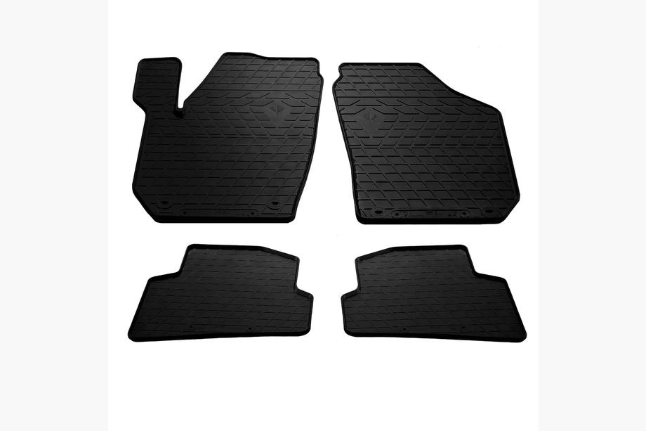 Skoda Fabia 2007–2014 Gumové koberce do interiéru (4 ks, Stingray) Image