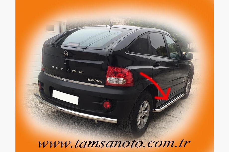 SsangYong Action 2005–2018 Bočné nášľapy Premium (2 ks, nerez) Image