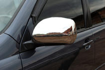 Toyota Land Cruiser Prado 120 2002–2009 Nerezové kryty spätných zrkadiel (2 ks) Carmos - turecká oceľ fotografia 5
