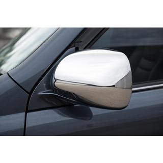 Nerezové kryty spätných zrkadiel (2 ks) Toyota Land Cruiser Prado 120 2002–2009 fotografia 1