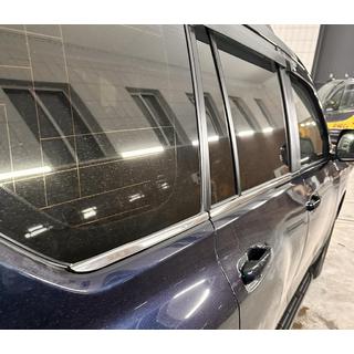 Lišty okien (6 ks, nerez) Toyota Land Cruiser Prado 150 2009–2023 fotografia 1
