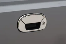 Fiat Doblo I 2005–2010 Nerezový kryt rukoväte kufra fotografia 1