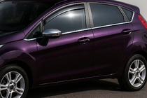 Ford Fiesta 2008–2017 Okenné lišty (8 ks, nerez) Carmos - turecká oceľ fotografia 3