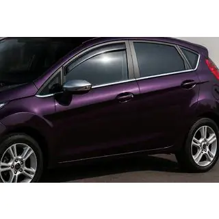 Okenné lišty (8 ks, nerez) Ford Fiesta 2008–2017 fotografia 3