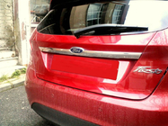 Ford Fiesta 2008–2017 Chrómová lišta nad ŠPZ (nerez) OmsaLine – talianska nehrdzavejúca oceľ fotografia 1