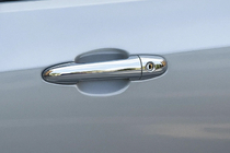 Hyundai Elantra (HD) 2006–2011 Chrómové kryty kľučiek dverí (4 ks, nerez) Carmos - turecká oceľ fotografia 3