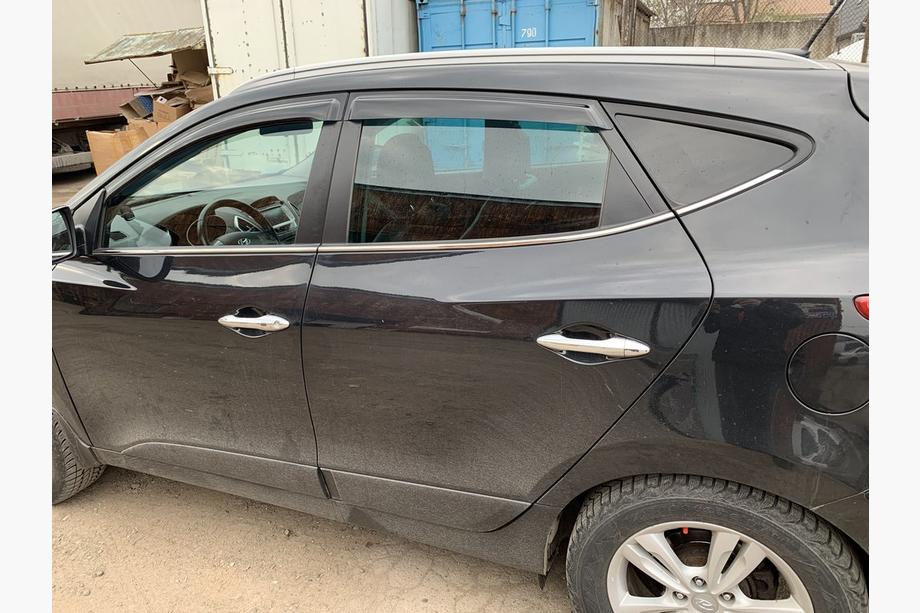 Hyundai IX-35 2010–2015 Spodné okenné lišty (6 ks, nerez) OmsaLine – talianska nehrdzavejúca oceľ Image