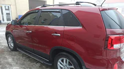 Kia Sorento II XM 2009–2014 Lišty okien (6 ks, nerez) fotografia 8