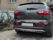 Kia Sportage 2010–2015 Nerezová lišta hrany kufra OmsaLine – talianska nehrdzavejúca oceľ fotografia 5