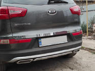 Kia Sportage 2010–2015 Nerezová lišta hrany kufra OmsaLine – talianska nehrdzavejúca oceľ fotografia 2