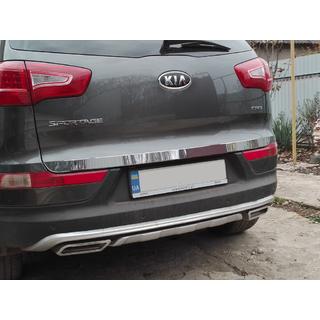 Nerezová lišta hrany kufra Kia Sportage 2010–2015 fotografia 2
