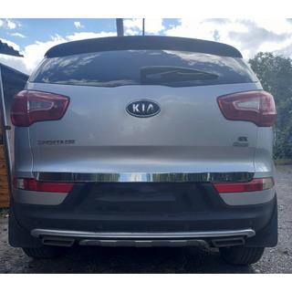 Nerezová lišta hrany kufra Kia Sportage 2010–2015 fotografia 4