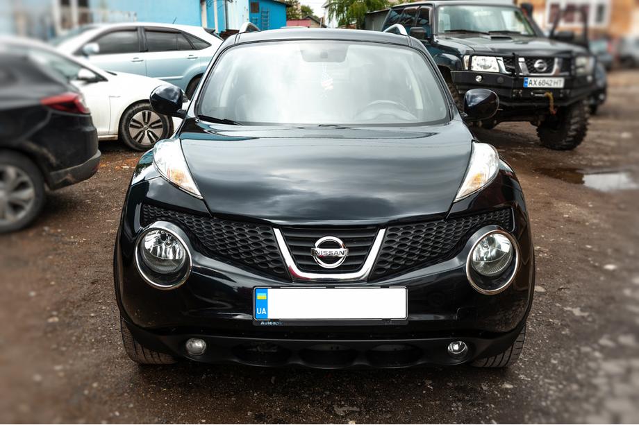 Nissan Juke 2010–2019 Nerezové kryty predných svetiel (2 ks) 2014↗, OmsaLine – talianska nehrdzavejúca oceľ Fotografia 4