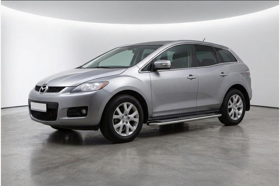 Mazda CX-7 2006–2012 Bočné nášľapy Maydos V2 (2 ks, nerez) Image