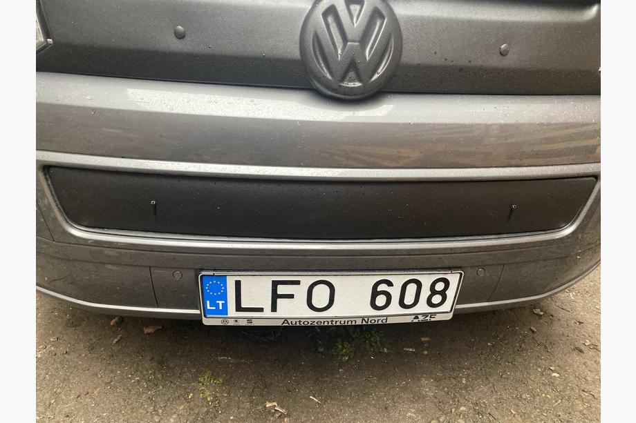 Volkswagen T5 2010–2015 Zimná clona na spodnú mriežku Lesklá Fotografia 4