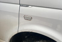 Volkswagen T5 Multivan 2003–2010 Chrómové kryty smeroviek (2 ks, nerez) fotografia 3