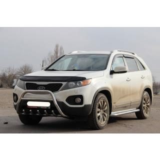 Predný ochranný rám WT003 (nerez) Kia Sorento II XM 2009–2014 fotografia 3