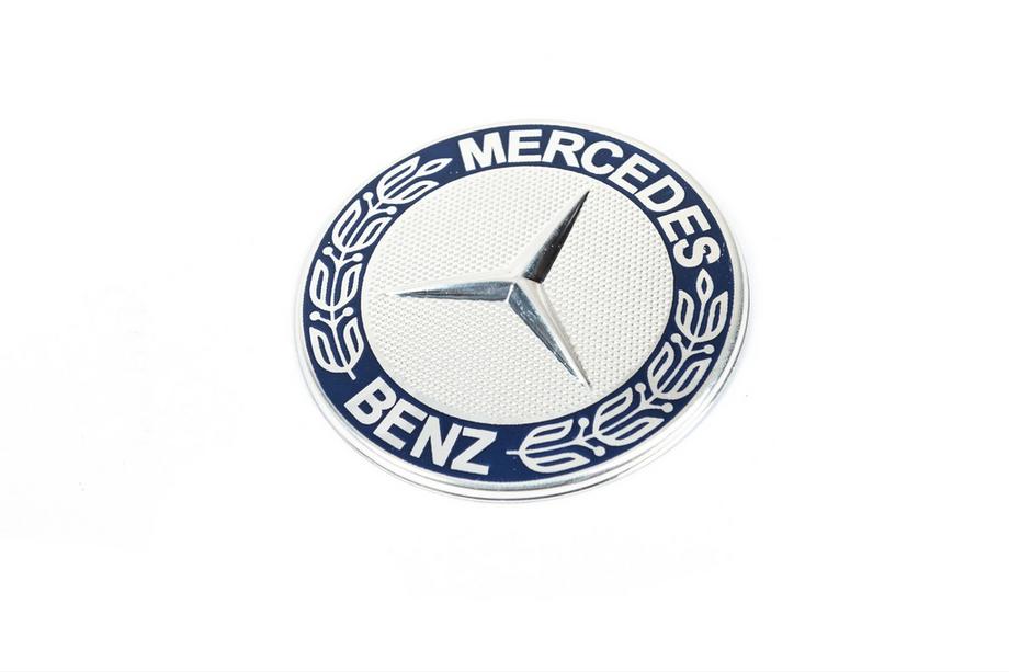Mercedes ML W163 1997–2005 Znak Mercedes na kapotu (samolepiaci) Samolepiaca nálepka Image