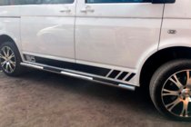 Volkswagen T5 Multivan 2003–2010 Bočné rúrky (2 ks, nerez) 60 mm, dlhý rázvor fotografia 7