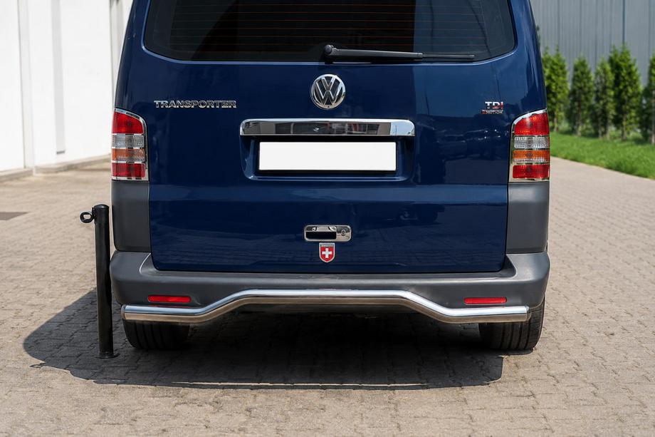 Volkswagen T5 Caravelle 2004–2010 Zadný ochranný oblúk Vlna AK006 (nerez) Fotografia 1