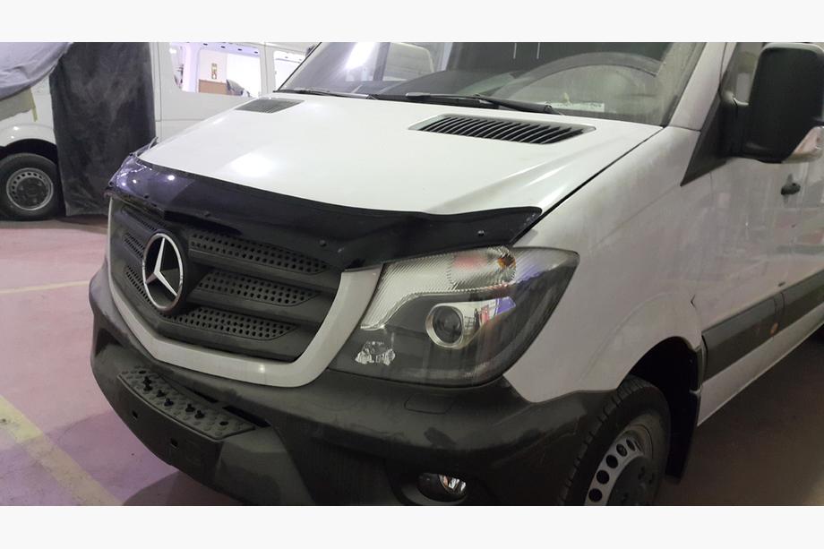 Mercedes Sprinter W906 2006–2018 Deflektor kapoty 2013+ (V1, EuroCap) Fotografia 9