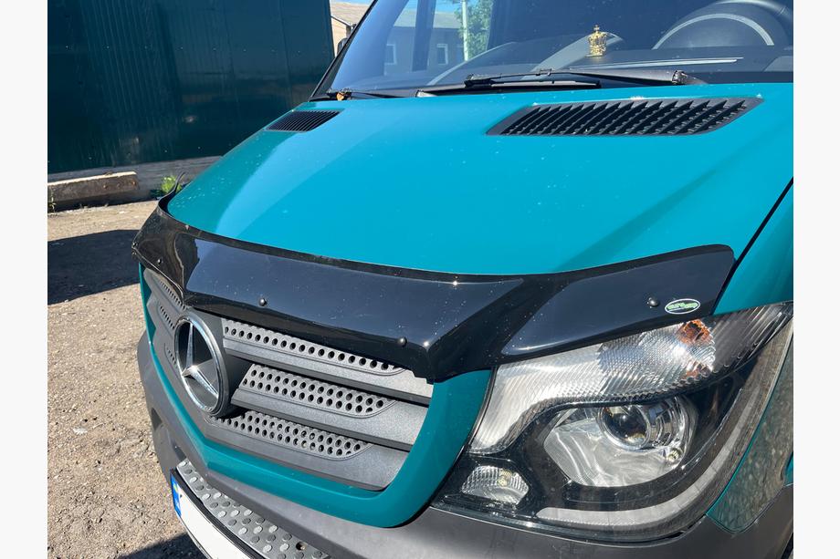 Mercedes Sprinter W906 2006–2018 Deflektor kapoty 2013+ (V1, EuroCap) Fotografia 6