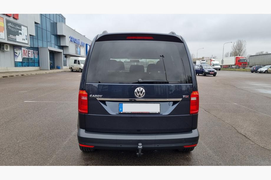 Volkswagen Caddy 2015–2020 Lišta nad ŠPZ (1-dverová, nerez) Image